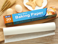 Non-stick parchment paper roll