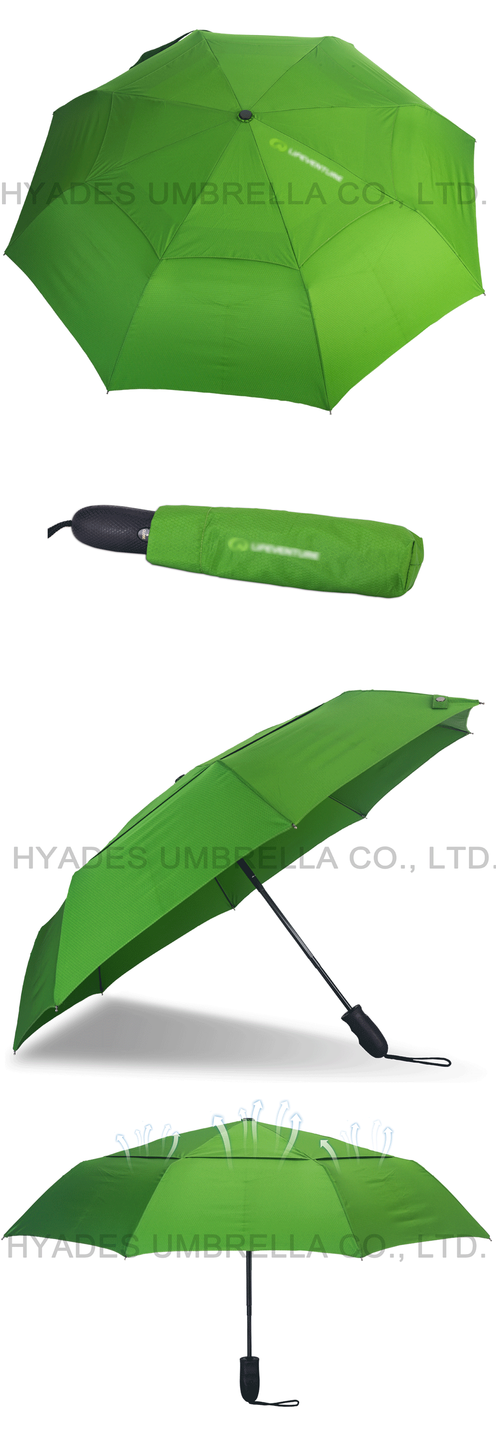 executive folding umbrella