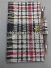 Customized genuine leather checkbook Cover