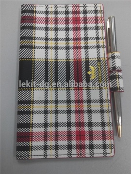 Customized genuine leather checkbook Cover