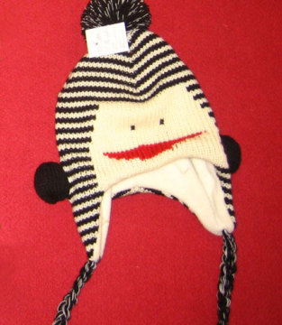 Monkey Stripe Acrylic Hat