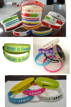 printing silicone bracelet