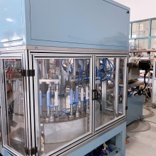 automatic plastic tube header vertical injection machine