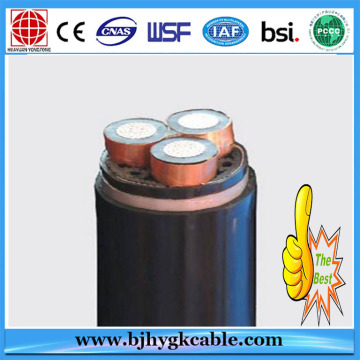 12KV Copper Conductor Aluminum Wire Armour PVC Sheath cable