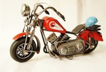Metal motorbike model