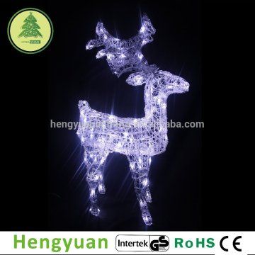LED Acrylic Deer Christmas Decoration Light
