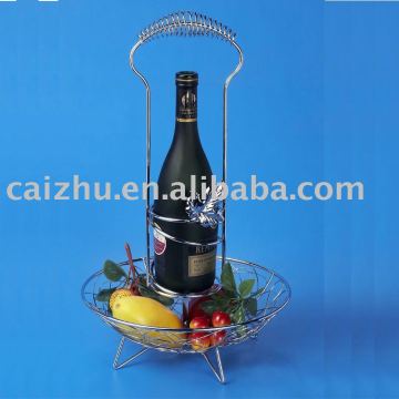 Gift Idea Metal Basket,chrome