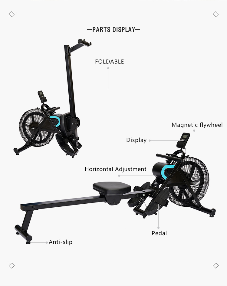 CE Sports Home Gym Magnetic Exercing Rowing Machine