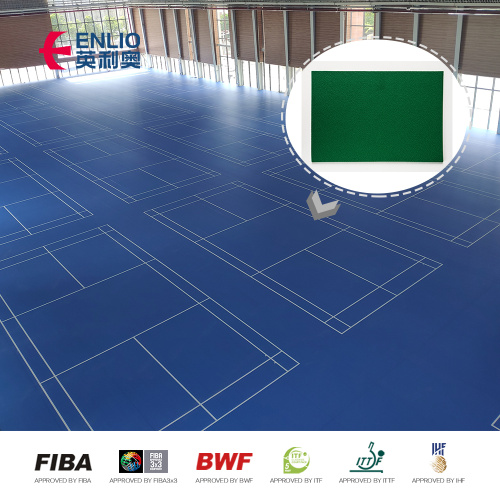 Enlio Großhandel Indoor Badminton Court Bodenmatte