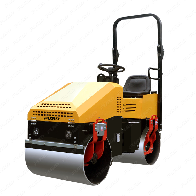 Diesel engine 1 ton compactor road roller construction machinery with good performance