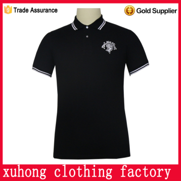 Two Button Design Customize Embroidery Logo Polo T Shirt