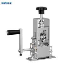 Portable Steel Frame Hand Cranked Wire Stripper Machine
