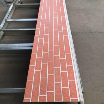 Environmental Heat Insulation Exterior PU Sandwich Panel