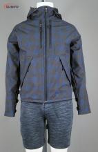 100%polyester woven winter jacket with hood