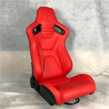 PVC Adjustable double slider racing seat