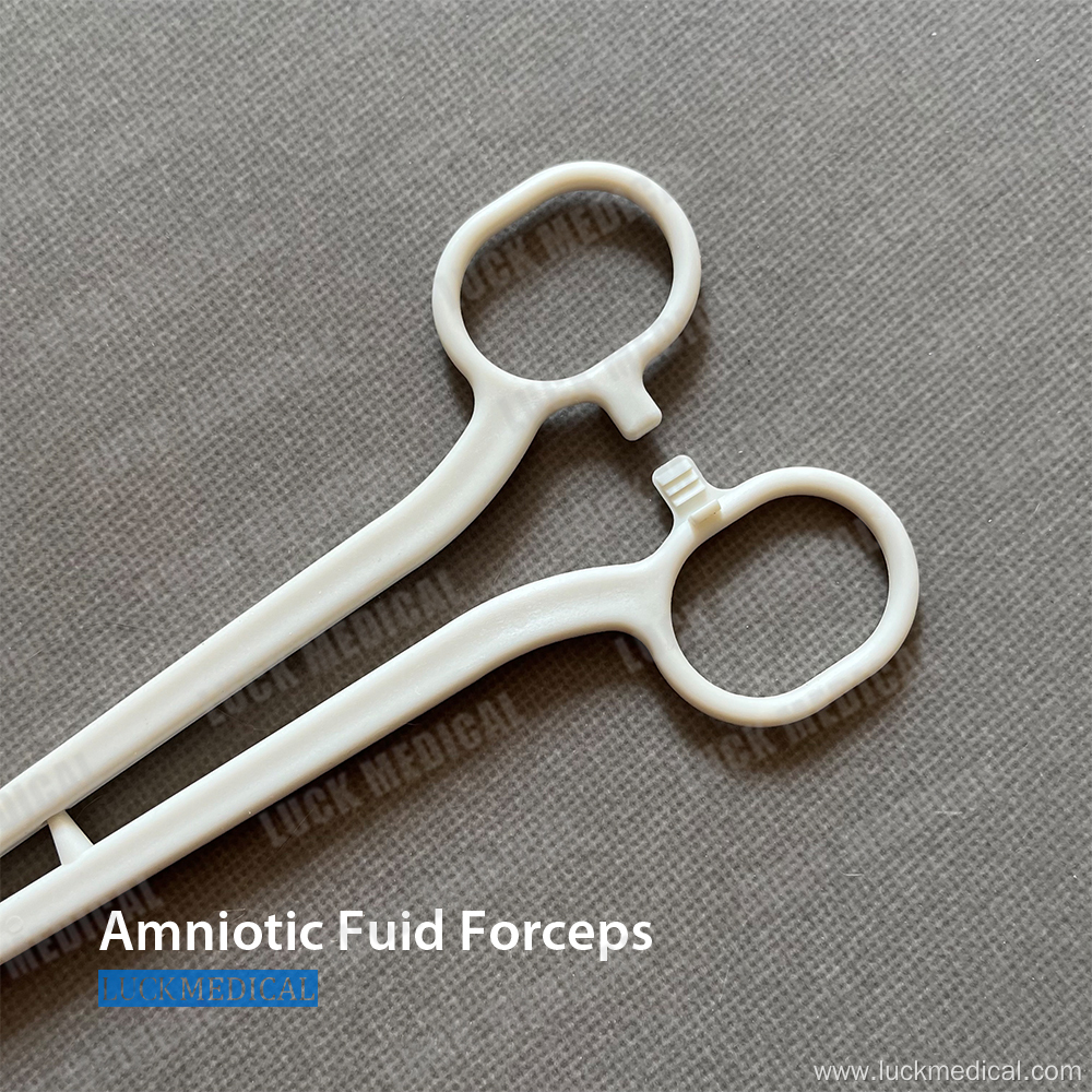 Disposable Plastic Amniotic Fluid Forceps Pozzi
