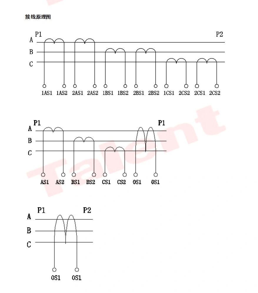 Lsy Three-Phase Integrated Current Transformer