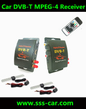 New Car DVB-T Digital TV Receiver with 250km/H Freeview Television