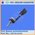 Graafmachine reserveonderdelen PC200-7 potentiometer ass&#39;y 22U-06-22420 Komatsu