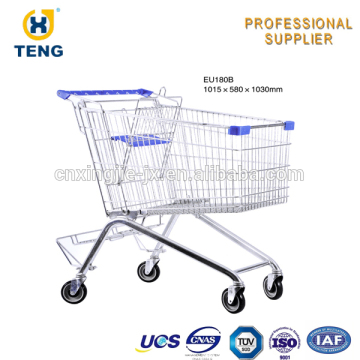 European Shopping Cart Roller Shopping Trolley