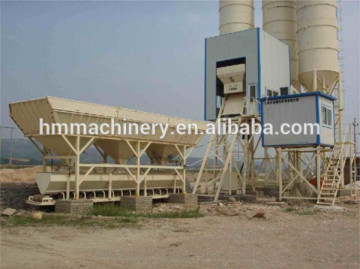 HZS 50 concrete cement mixer,compact concrete batching plant,automatic concrete batching plant