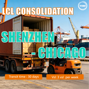 Shenzhen to Chicago LCL Consolidation