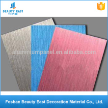 Fcatory directly customized 0.4mm aluminum plastic composite panel for wall clading
