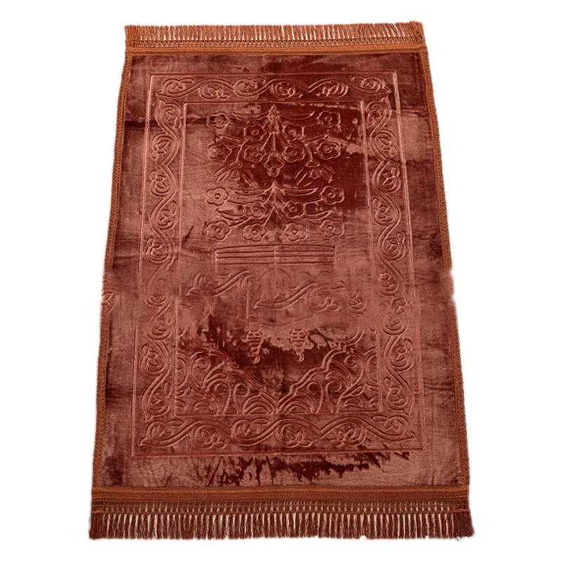 Wholesale Flannel Muslim Prayer Rug Printed Indoor Floor Mat Anti Fatigue Mat The Factory China