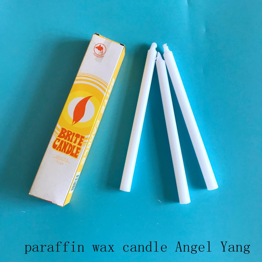 شمعة Lae White Wax Candle