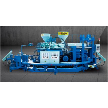 Zweifarbige Rain Boot Moulding Machine