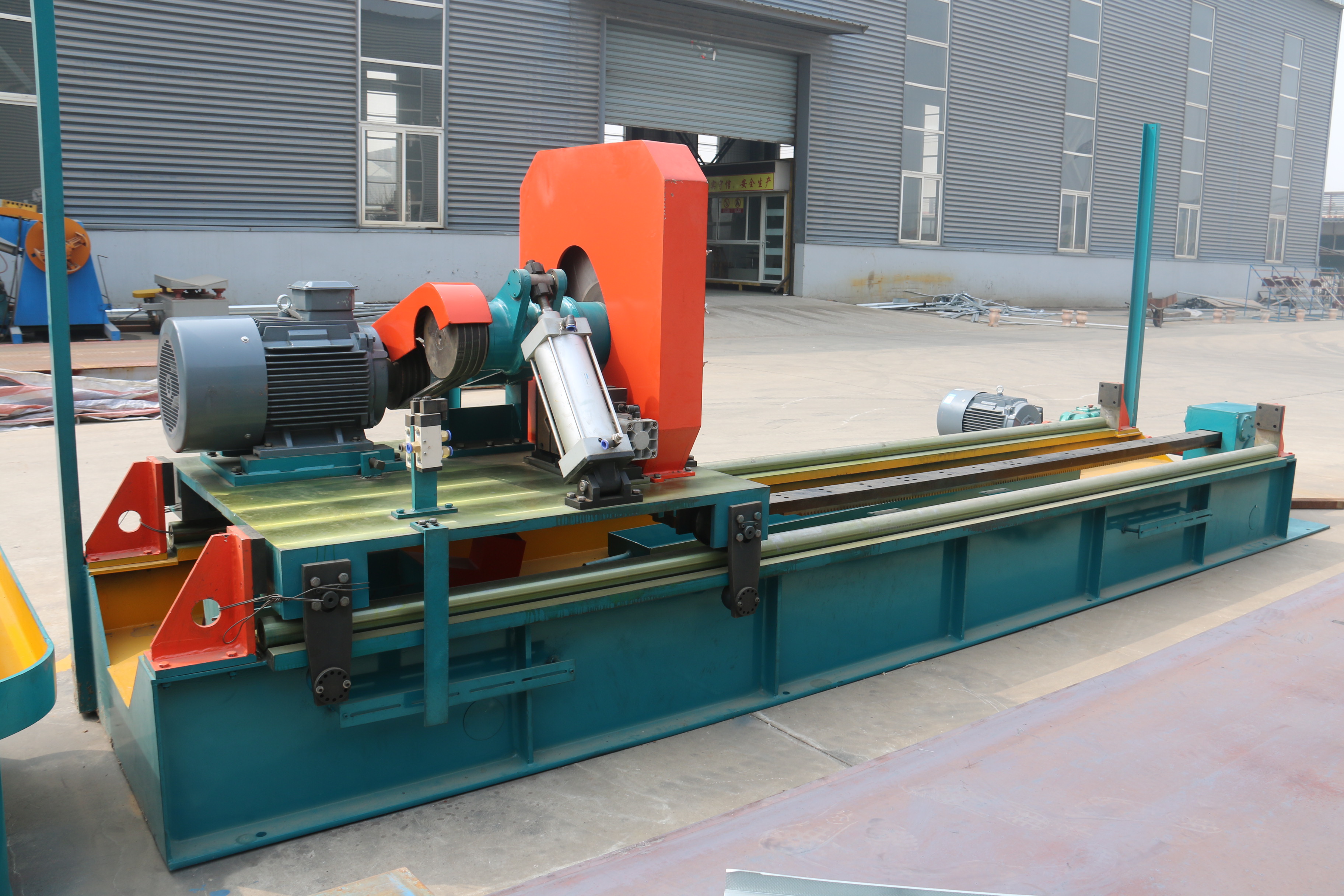 High frequency welded pipe forming machine for square tube