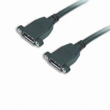 Display Port Jack Cable with 32 to 28AWG Stranded Tinned Copper Conductor