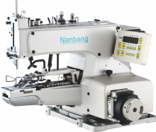 Computerized Direct Driving Button Attaching Sewing Machine