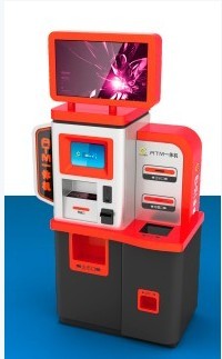 ATM token dispenser machine