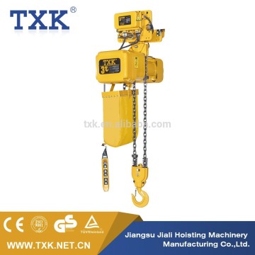 Dual speed electric chain hoist construction crane hoist