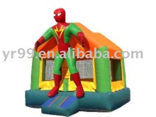 Inflatable spiderman house castle inflatable bouncer inflatable castle