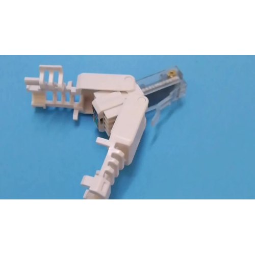 8P8C Cat6A-Stecker, werkzeuglos Modularer Steckverbinder