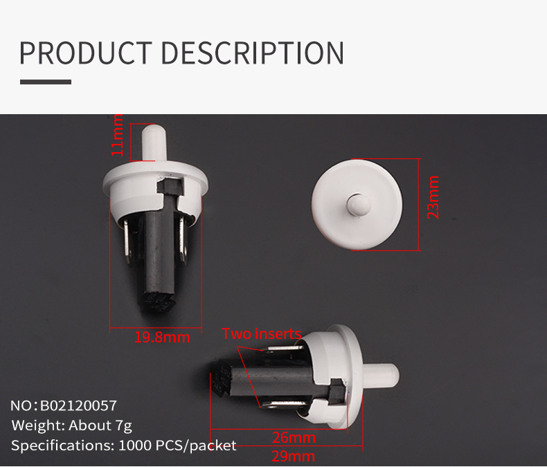 Sunchonglic High Quality Refrigerator Switch Refrigerator Light  Switch For Refrigerator Parts