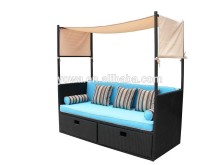2015 garden rattan daybed