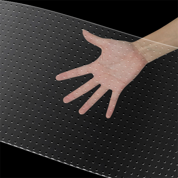 Pixel pitch 16mm led transparent led film for glass installed play advertising Soft transparent glass film LED screen