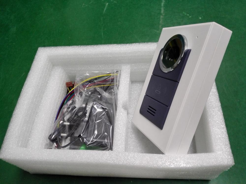 Night version wired video audio doorbell for villa