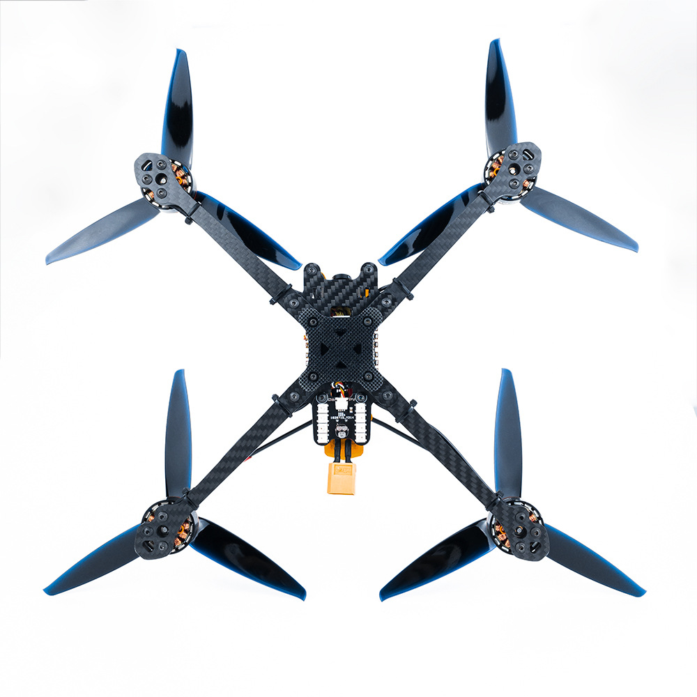 Darwin 129 Kit 7 inch FPV Traveller Darwin 129 Aero Drone Flying Machine F4 AIO Flight Control 15A Quadcopter