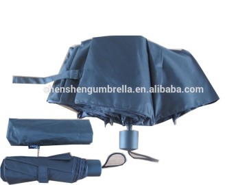 manual black rain foldable umbrella