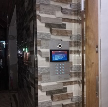 Video POE doorbell intercom for building