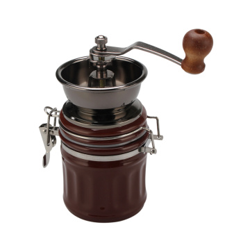 Household Professional Thick Wood Coffee Grinder