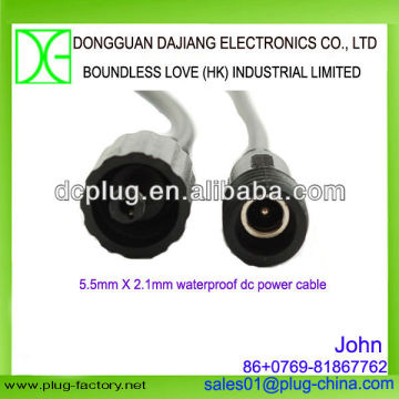 Alibaba express Dc Waterproof Connector 5.5/2.1mm