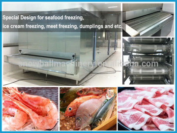 tunnel blast IQF vertical plate freezer