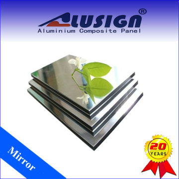ALUSIGN good quality mirror finish aluminum plastic board