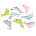 Kawaii Animal Flat Back Resin Dolphin Cabochons Ocean Animal 3D Charm Slime Supplies