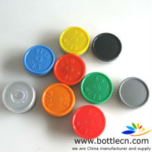 aluminium/plastic flip off caps